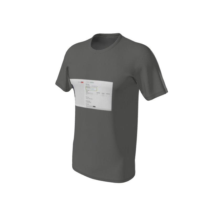 CustomWhiz Event Cotton Tee Unisex Cotton Regular T-Shirt. (x 1)