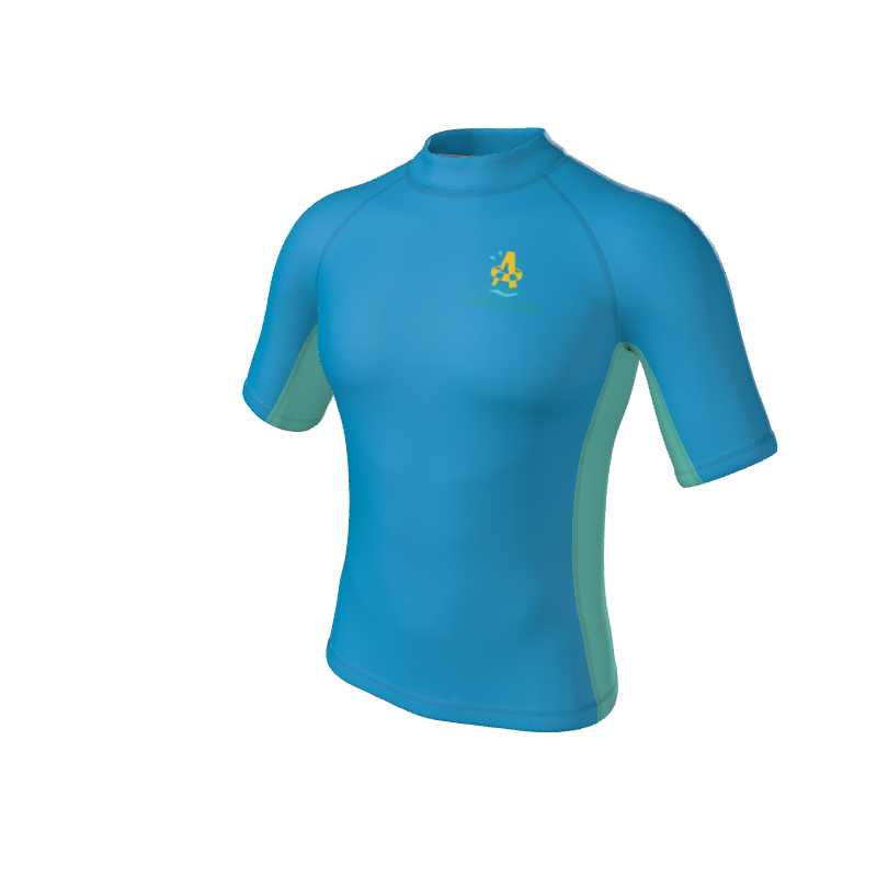 CustomWhiz Short Sleeve Rash Guard Men's Pro-Fit Sublimated REPREVE® Short Sleeve Rash Guard. (x 14)