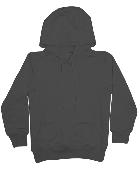 Kids Premium Cotton Hoodie (Black)