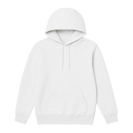 Kids Premium Cotton Hoodie (White)