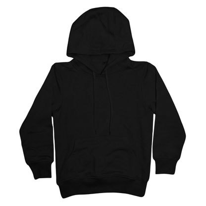 Kids Premium Cotton Hoodie (Black)