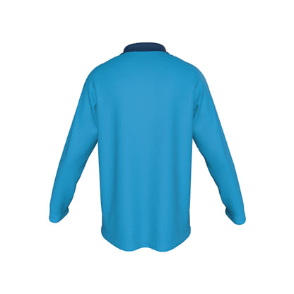 Unisex Sublimated Polyester Long Sleeve Sports Polo