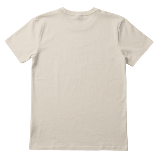 Unisex Premium Cotton Regular T-Shirt (Beige)