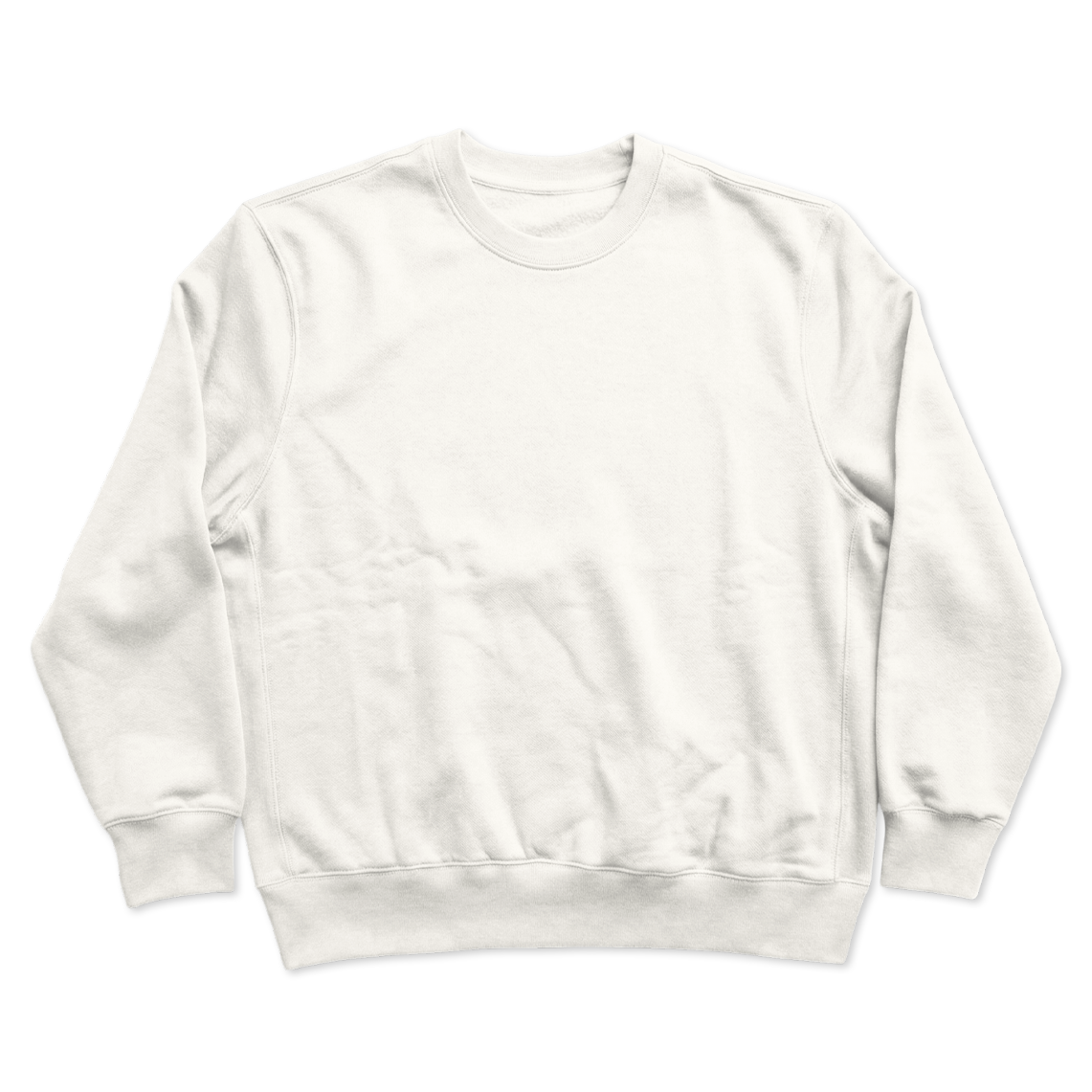 Unisex Oversized Crew Neck Sweatshirt – Terry Cotton