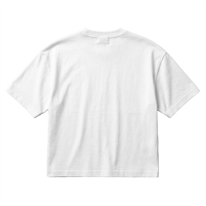Women's Cotton Oversized Cropped T-Shirt