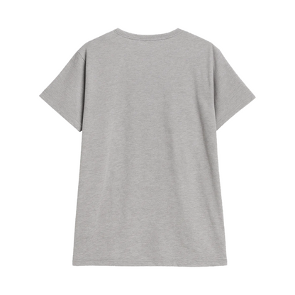 Women's Cotton Oversized Cropped T-Shirt